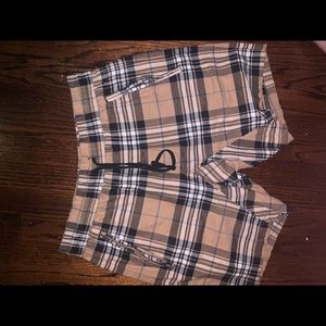 Pacsun Vintage Plaid Shorts